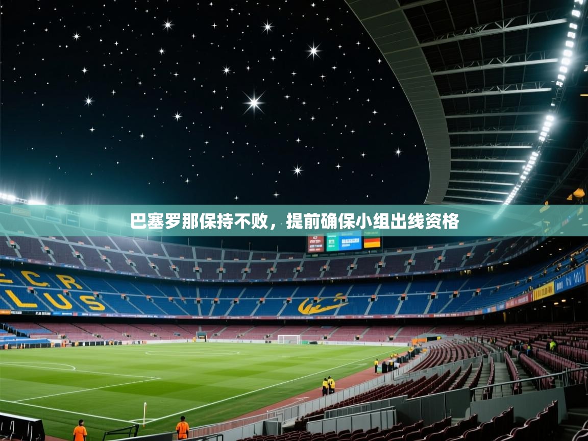 巴塞罗那保持不败,提前确保小组出线资格 第1张